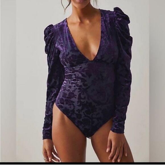Free People Magic Hour Bodysuit - Picture 1 of 4